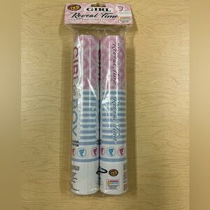TNT "Girl" Gender Reveal Confetti Poppers